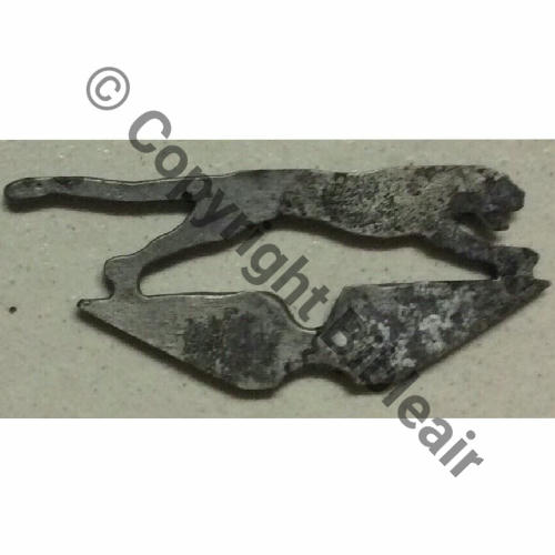 CIE AIR 41.104 CHANTILLY LES AIGLES SM Sans attache Dos lisse irreg METAL ARGENTE Src.maximaj30 1010Eur en lot 05.22 